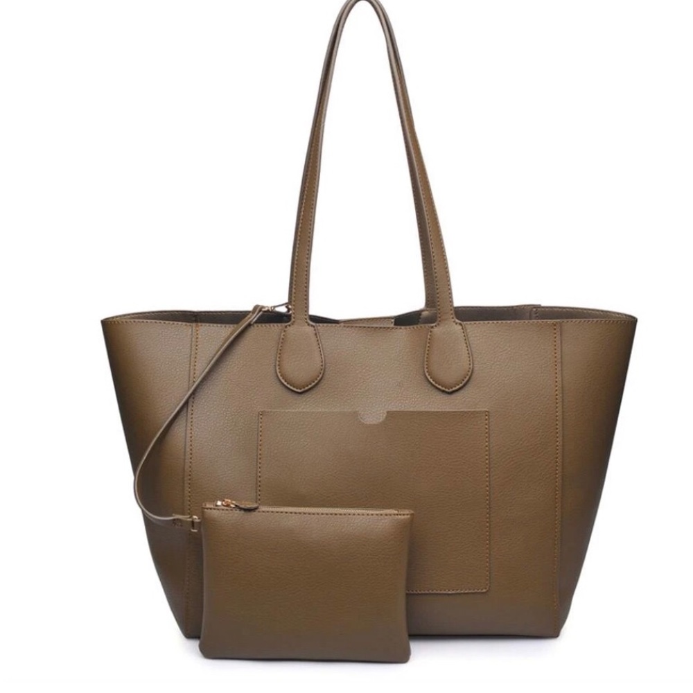 UrbanTote in Taupe with Pouchette, Boutique